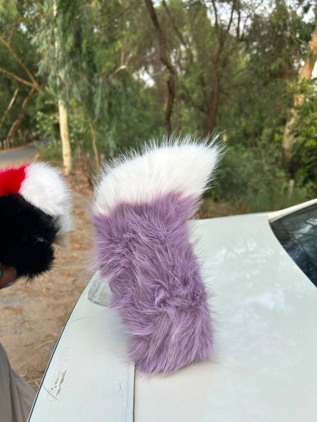 Electric Wagging Tail for Car and Bike - Interactive Motion