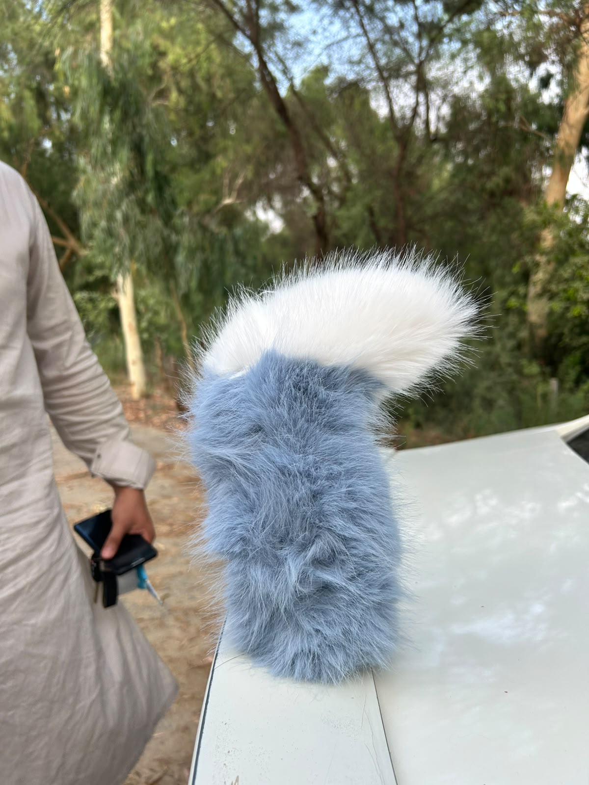 Electric Wagging Tail for Car and Bike - Interactive Motion